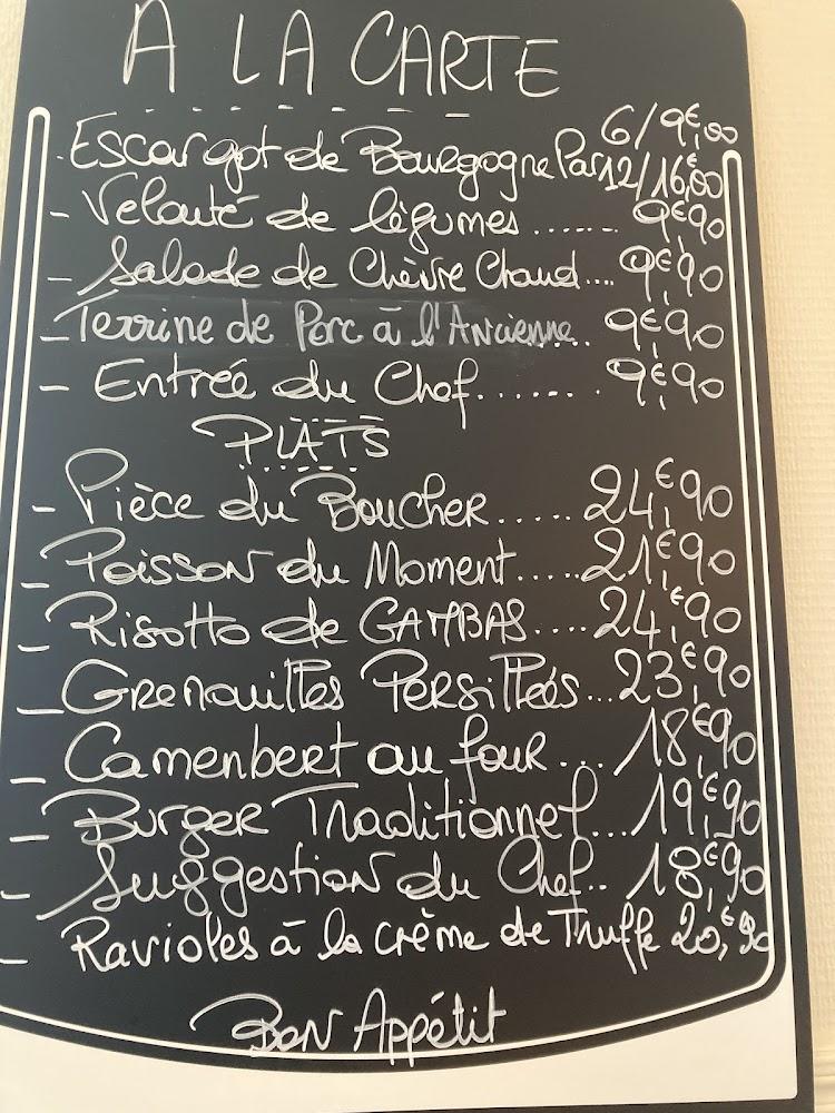 L' Assiette de Marie - Menu Image 1